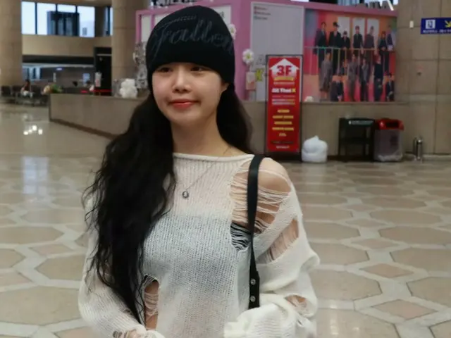 Soojin khởi hành đến Nhật Bản vào sáng ngày 12 @ Sân bay quốc tế Gimpo.