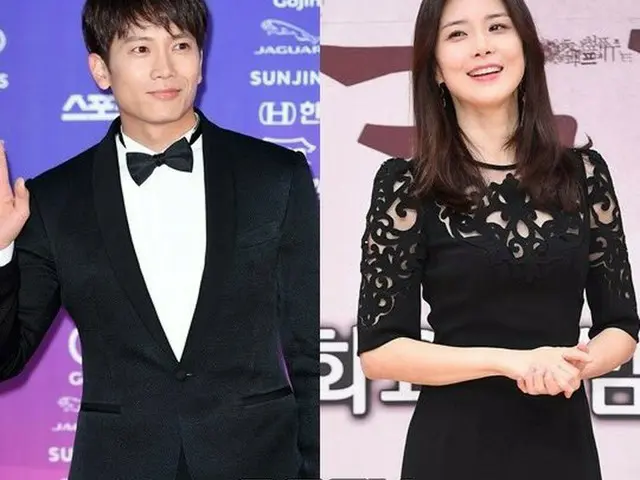 Actor Jisung, actress Lee Bo Young couple. At the SBS Drama Acting Awardstonight, both grand prix ca