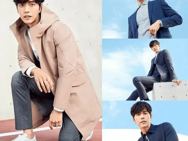 Actor Park Hae Jin, released photos. Will be exclusive model for business casualbrand, Mind Bridge.