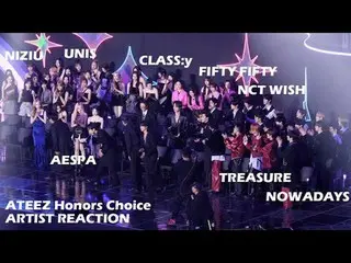 241117 KGMA Honor Choice Awards Fan Cam (스피넬)
 aespa_ _ NCT_ _ WISH_ _ NizIU_ TR