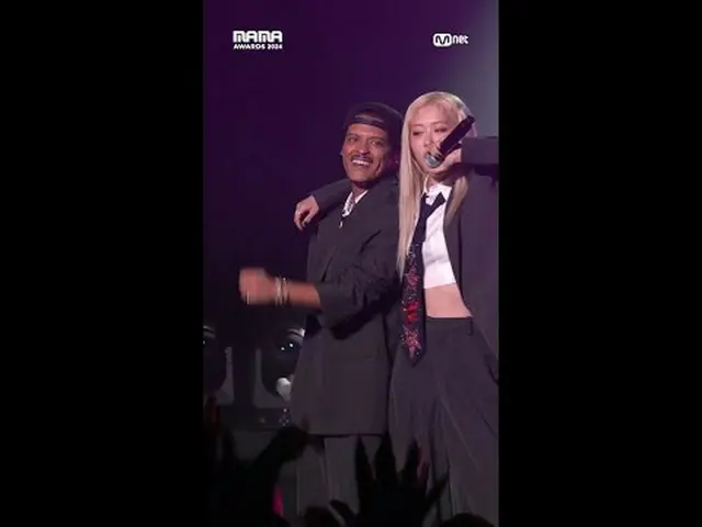 Trực tiếp trên TVING: [#2024MAMA] #APT của #ROSÉ #Rosé #BrunoMars #MAMAAWARDS #2