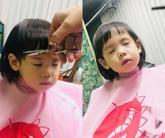YUJIN (SES) tiết lộ con gái thứ hai của cô, Lorin, đã cắt tóc như thế nào ... Đối với phần hoàn thiện của con gái lớn, Rohi, và hai mái tóc của cô ấy.