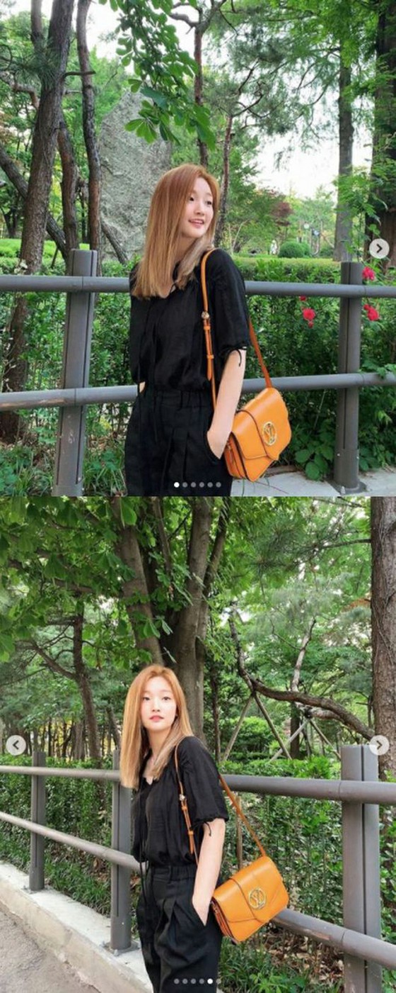Nữ diễn viên Park SoDam báo cáo một tình huống thư giãn được hỗ trợ bởi cây xanh ... Nâng cấp thêm vẻ đẹp