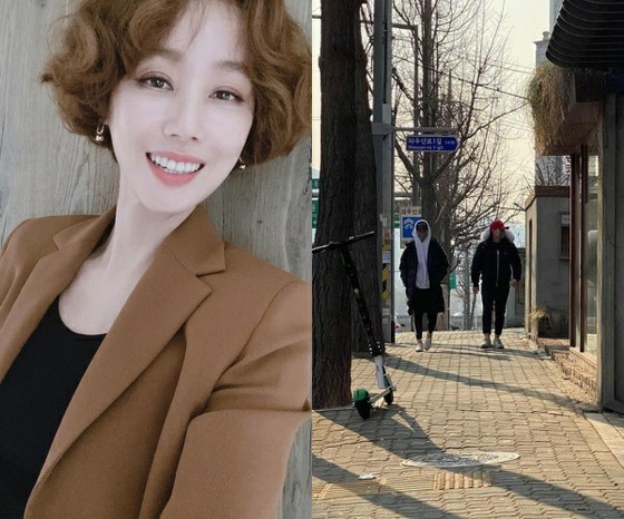 Nữ diễn viên 54 tuổi Kim SungRyoung hẹn hò với hai cậu con trai đang lớn nhanh chóng