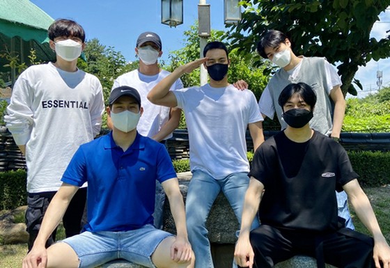 "MONSTA X" Shownu, tất cả các thành viên tập trung tại địa điểm nhập ngũ