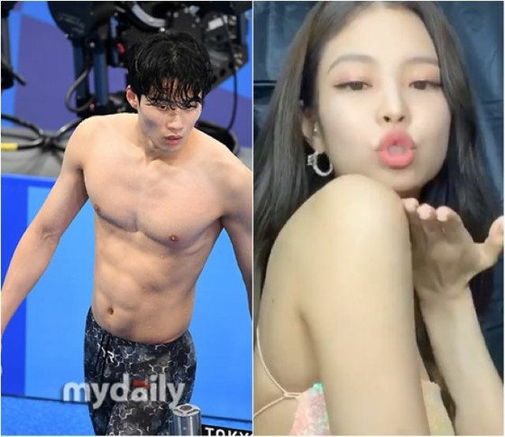Fan hâm mộ bơi lội của "New Marine Boy" Sung-woo, "tay đang run" với sự hỗ trợ từ JENNIE (BLACKPINK)