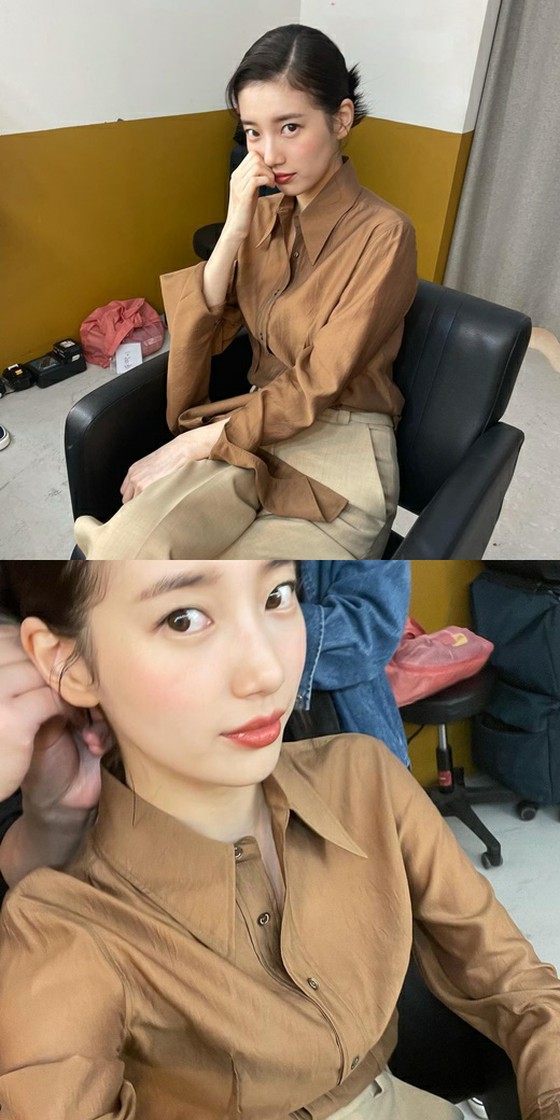 Suzy (cựu Miss A) và nữ diễn viên Lee MIN JEONG chứng minh tình bạn đẹp bằng cách giao lưu trên SNS