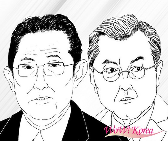 <W Bình luận> "Sự khác biệt trong nhận thức lịch sử" giữa Hàn Quốc và Nhật Bản và "một tòa tháp trên cát" = Tổng thống Mun Jane chúc mừng Thủ tướng Kishida