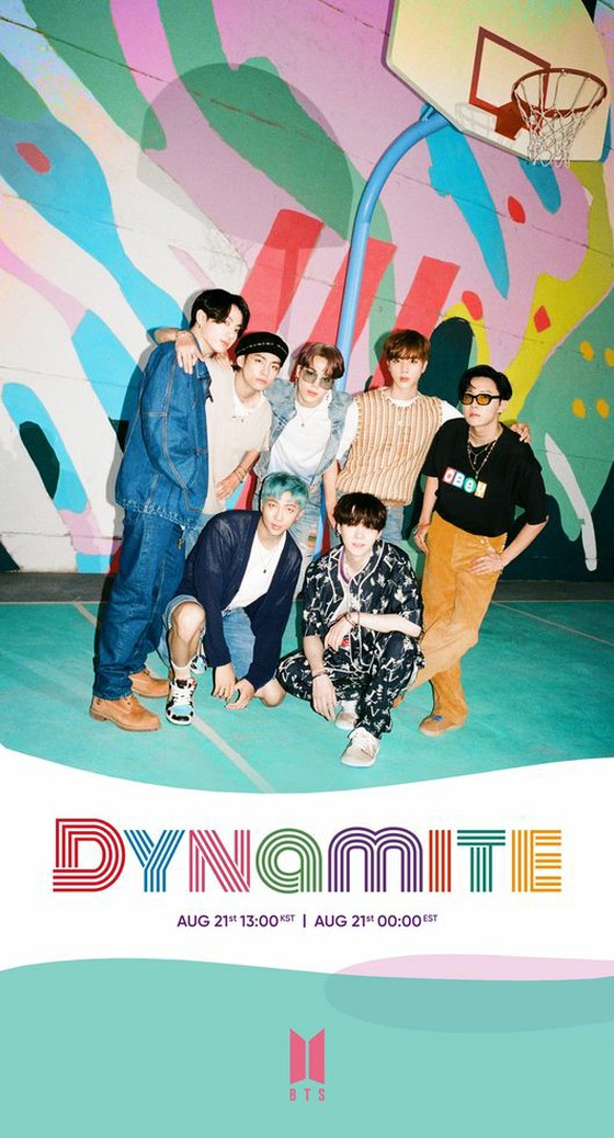 "BTS" phát hành trên đĩa đơn kỹ thuật số thứ 21 "Dynamite" Phát hành ảnh nhóm ... Ảnh chụp tình bạn sống động
