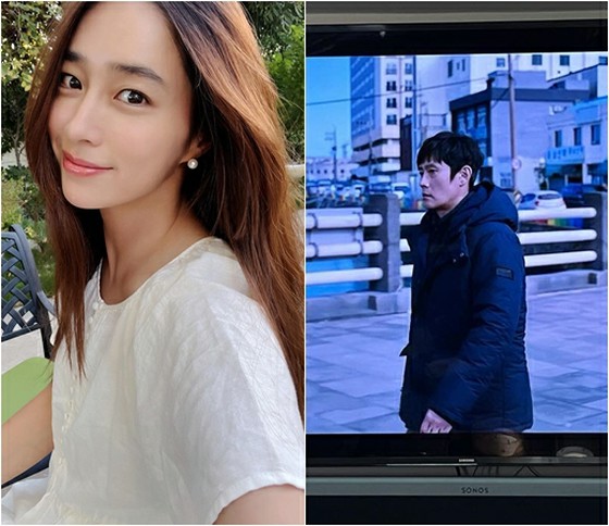Nữ diễn viên Lee MIN JEONG, chồng Lee Byung Hun đóng phim truyền hình "Our Blues" cuối cùng đã xem tập cuối cùng?