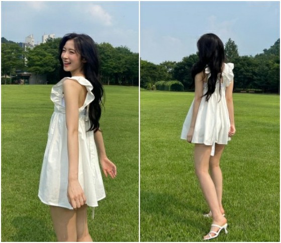 "OH MY GIRL" Arin, hơi quá ngắn? … Đập cánh trong một chiếc váy siêu nhỏ