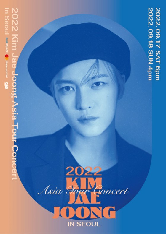Kim Jaejung đội mũ nồi, công bố poster cho buổi hòa nhạc Seoul tour Asia