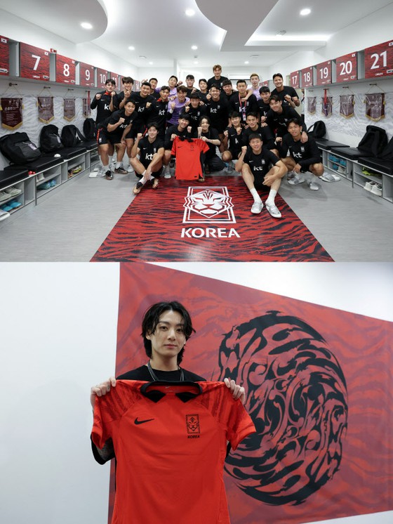 "BTS" JUNG KOOK đến Qatar để thăm và cổ vũ cho đội tuyển quốc gia Hàn Quốc!