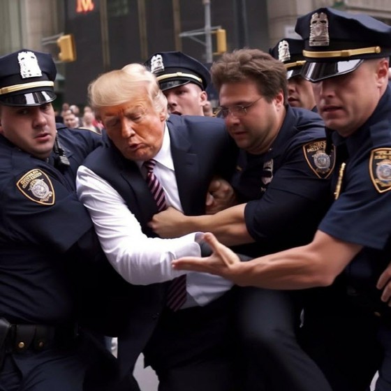 “Trump bị bắt?” AI phát tán ảnh giả