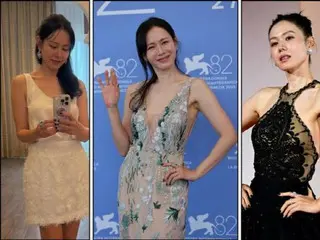 Son Ye Jin xuất hiện tại Venice... Cô ấy trông thật lộng lẫy trong chiếc váy này