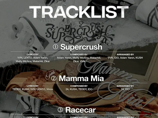 “30日カムバック”「izna」、ニューアルバムのトラックリスト公開…タイトル曲はTEDDYプロデュース 「Mamma Mia」