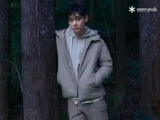V của BTS bắt đầu tiếp thị áo khoác phao nhẹ cho mùa thu và mùa đông với thương hiệu ngoài trời Snow Peak Apparel