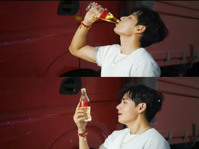 「BTS」V、コカ・コーラゼロの広告メイキングフィルム公開