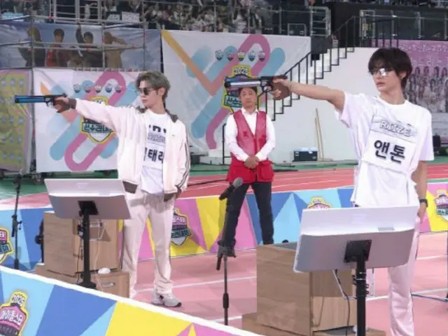 「ZEROBASEONE」対「RIIZE」、ライフル射撃の勝者は？