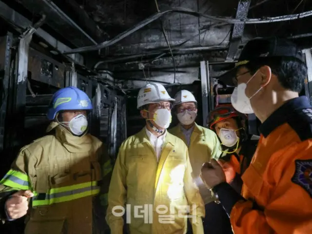 国家情報資源管理院火災のシステム復旧率24.1%...オンナラ文書復旧