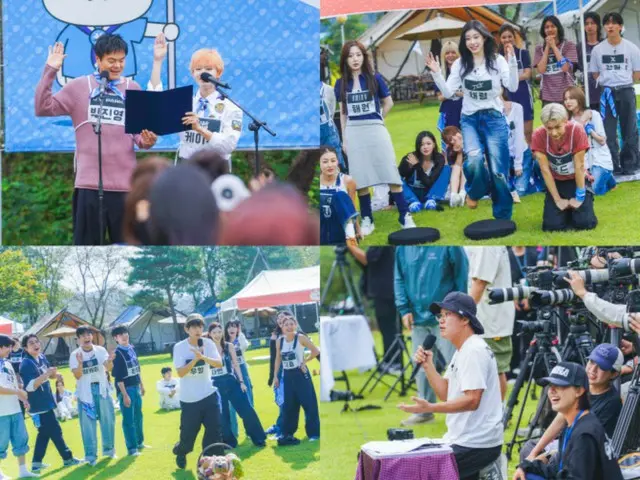 "DAY6" & "TWICE" → "NiziU", đội JYP đã ra quân... Màn trình diễn nhảy ngẫu nhiên lớn nhất lịch sử là điều không thể bỏ qua = 11 nhóm nhạc, 40 người xuất hiện trên "Departure Jugoya"