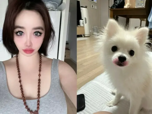 BOM（2NE1）、口紅をした愛犬公開まで“心配ing”1