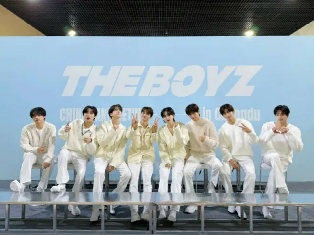 "THE BOYZ" cũng thu hút người hâm mộ Trung Quốc... Buổi họp mặt người hâm mộ được tổ chức tại Thành Đô
