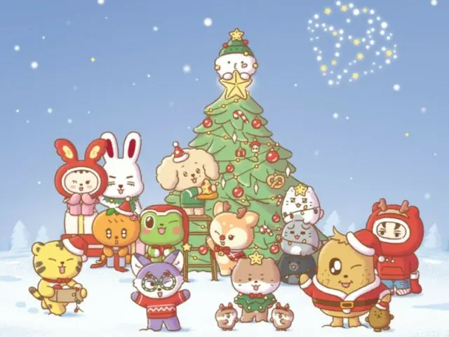 「SEVENTEEN」の公式キャラクター“MINITEEN”、ホリデーシーズンを迎えポップアップを開催01