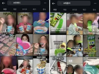 Bánh dưa lưới, bánh kẹo nhiều màu sắc... các loại bánh kẹo nhập khẩu trực tiếp từ nước ngoài đang trở thành xu hướng... "Mối lo ngại về an toàn" ở Hàn Quốc