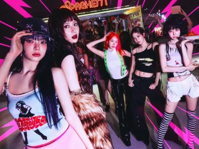 [Chính thức] "LE SSERAFIM" và "SPAGHETTI" đã trụ vững trên bảng xếp hạng Billboard Global Chart của Mỹ trong bảy tuần liên tiếp.