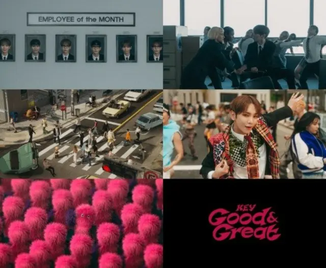 キー（SHINee）の新曲「Good & Great」のミュージックビデオティーザー映像が公開された。