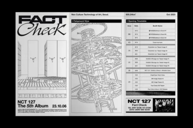 「NCT 127」、一つの作品のような5thフルアルバム「Fact Check」を10月6日に発売