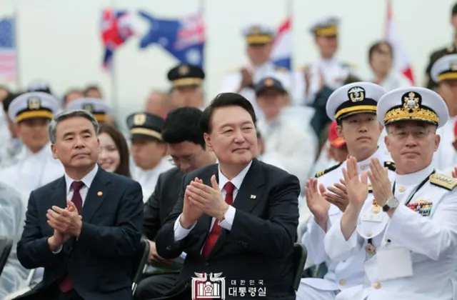 尹大統領「仁川上陸作戦、共産化を防いだ歴史的作戦」…「力による平和を築く」