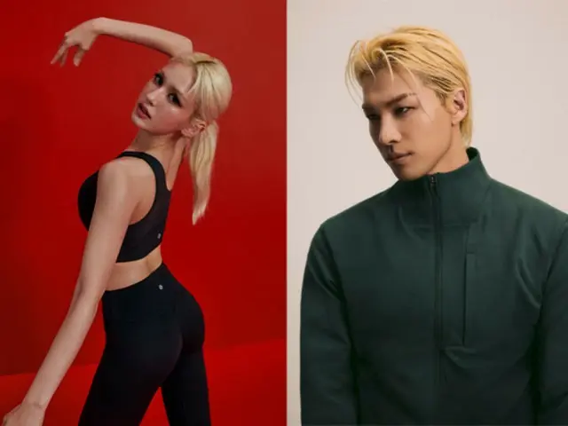 韓国を代表するグローバル・アイコンのチョン・ソミと「BIGBANG」テヤン（SOL）、 ルルレモンの Find Your Wellbeing キャンペーンに登場