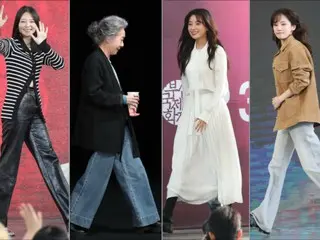 Các ngôi sao đến tham dự Liên hoan phim Busan gây chú ý với trang phục đời thường chứ không phải váy đầm.