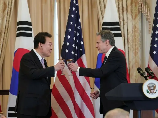尹大統領、ブリンケン長官を官邸に招待…「いまこそ米国のリーダーシップが重要な時」＝韓国