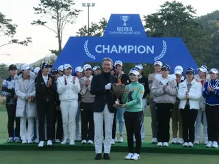<Golf nữ> Giải đấu nữ Hàn Quốc bắt đầu và kết thúc với Lee Ye-won...Giành chức vô địch "WEMIX Championship 2023"