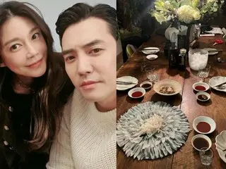 Nữ diễn viên Cha Ye Ryun khoe về món ăn do chồng cô Joo SangWook đích thân phục vụ... "Chồng tôi là nhất"