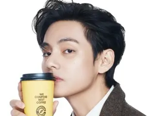 "BTS" V được chọn làm người mẫu thương hiệu mới của "COMPOSE COFFEE"