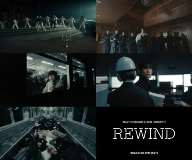 「B1A4」の8thミニアルバム「CONNECT」のタイトル曲「REWIND」の第2弾ミュージックビデオティーザーが公開された。