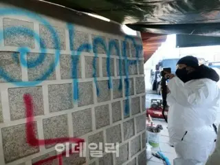 Graffiti trên cung điện Cảnh Phúc ở Seoul, Hàn Quốc: Thanh thiếu niên phải trả giá đắt