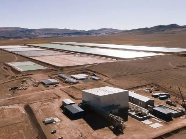 「韓国バッテリー企業、チリにリチウム工場設立を検討...両極材を米国に輸出する可能性」