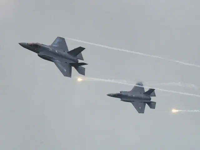 米韓が「F-35A」合同空中演習…「北の巡航ミサイル迎撃訓練」を実施