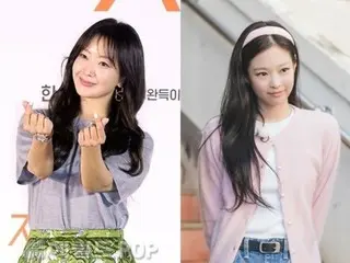 Nữ diễn viên Kim Hee Sun hài lòng với sự tái hiện hoàn hảo phong cách của ``BLACKPINK'' JENNIE trong bộ phim ``Tomato.'' ``Thời trang thật dễ thương.''