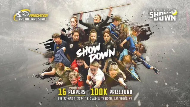 今月27日から開催している「PBS WOMEN SHOWDOWN」のポスター（写真提供：PREDATOR）