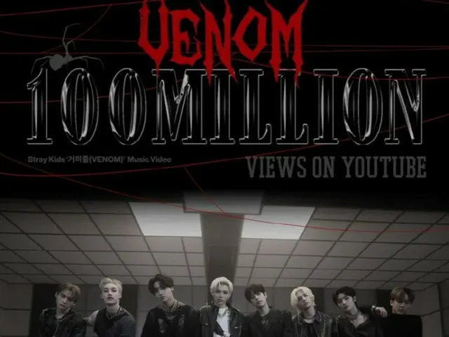 「Stray Kids」、「VENOM」も1億ビューを超えた…第4世代K-POPボーイズグループで最多