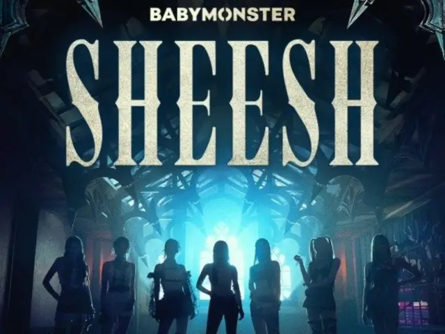 「BABYMONSTER」、7人組デビュー曲「SHEESH」のポスター公開“強烈なオーラ”