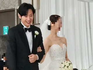 Đám cưới của nam diễn viên Lee Sang Yeob với cô dâu xinh đẹp... "Tôi thấy họ rất yêu nhau"