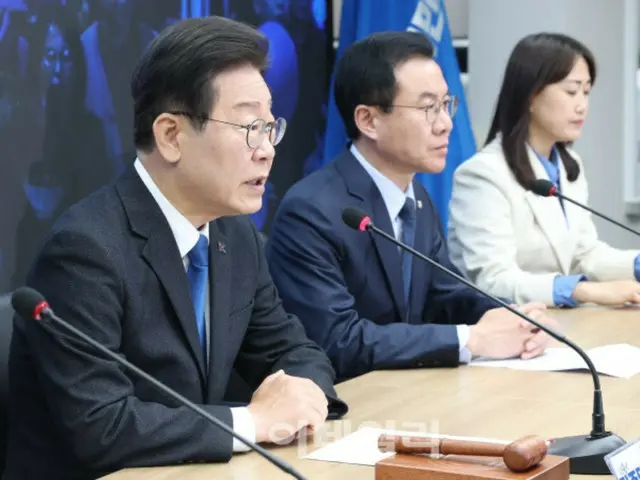 李在明代表「民主党ではなく、国民の偉大な勝利…与野党が全力を合わせる」＝韓国