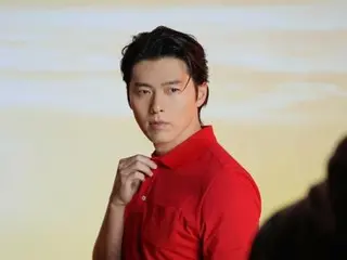 Nam diễn viên HyunBin trông rất đẹp trong bộ đồ màu đỏ... Anh ấy thậm chí còn ngầu hơn sau khi lên chức bố